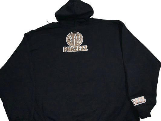 Black Rose Gold Phazezz Hoodie