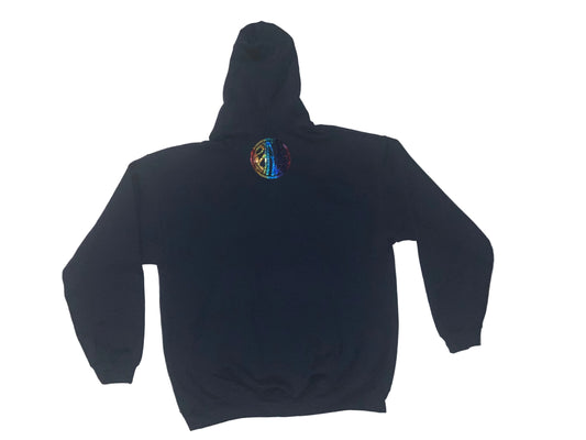 Black Rainbow reflective Phazezz Hoodie