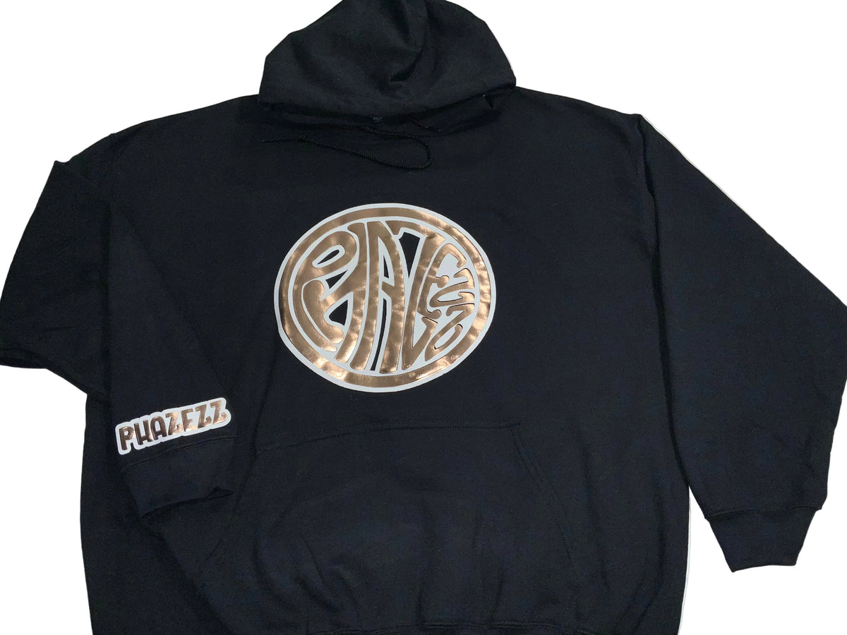 Black Rose Gold Phazezz Hoodie