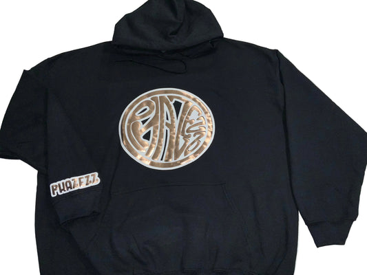 Black Rose Gold Phazezz Hoodie