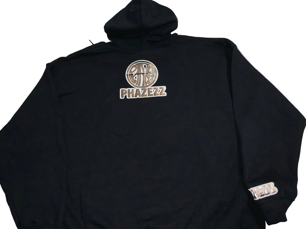 Black Rose Gold Phazezz Hoodie