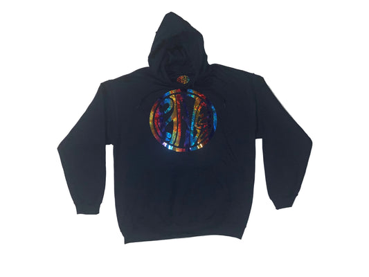 Black Rainbow reflective Phazezz Hoodie